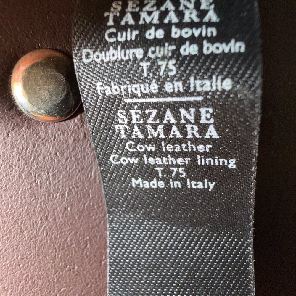 Sezane Tamara Belt Camel. - Size 75 - Picture 5 of 6